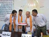 ثمره تربیت نفس - گزارش جشن تولد سه سال رهایی کمک راهنمای محترم مسافر امین گلی